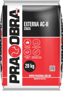 Argamassa Externa AC2 PRAOBRA saco 20 kg