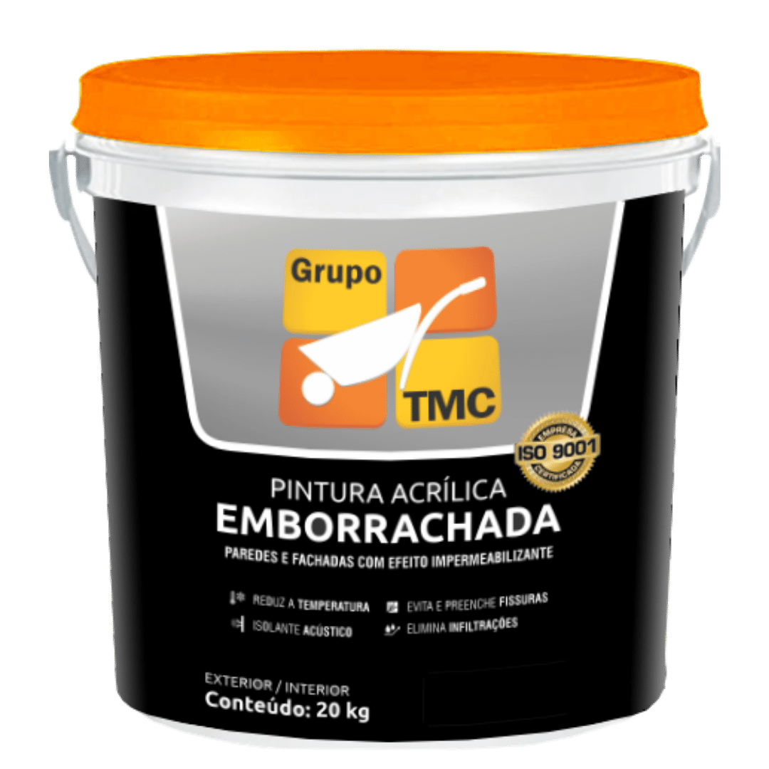 Tinta emborrachada Grupo TMC Balde de 20 kg