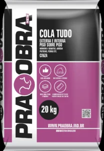 Argamassa Cola Tudo Cinza PRAOBRA saco 20 kg