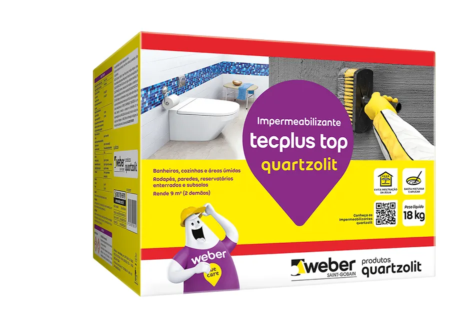 Impermeabiizante Tecplus top quartzolit 18KG