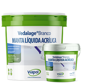 Manta Líquida Acrílica Vedalage Branco 3,6 kg – VIAPOL