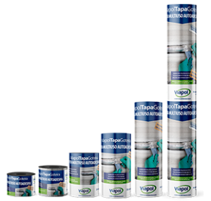 Fita Tapa Goteira multiuso autoadesiva flexível 94cm Viapol