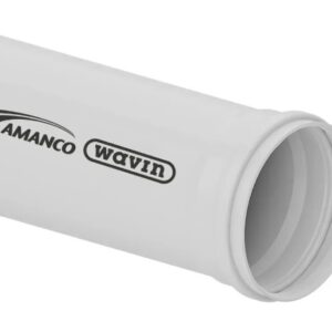 Tubo de esgoto serie normal vara de 6 metros 50mm Amanco