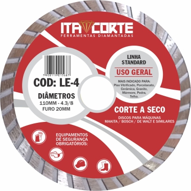 Disco de corte uso geral Ita Corte