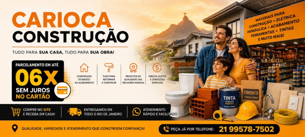 Banner Carioca Construção
